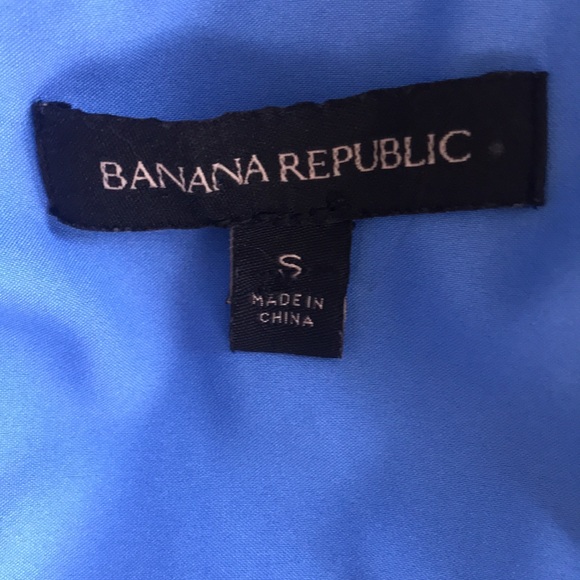 Banana Republic Blue Lace Sheath Dress sz S - Picture 6 of 7